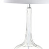 JONATHAN Y Lighting JYL1079 Bette 1 Light 29" Tall LED Vase Table - Clear