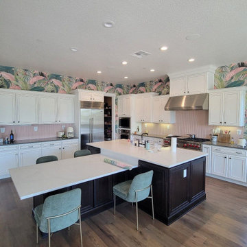 Wallpaper installation Kitchen in Berkley