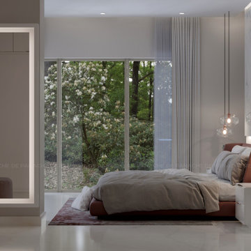 Master Bedroom | Independent Row Villa | De Panache