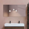Rectangle Frameless Wall Mirror for Bathroom, Gym, Yoga, Dance/Saloon, 36"x60"