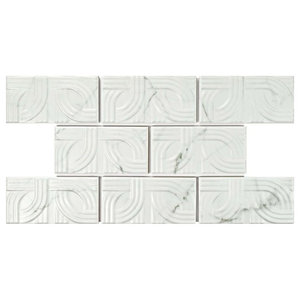 4 by 4-Inch Rikki Knight Taj Mahal Agra India Design Art Ceramic Tile