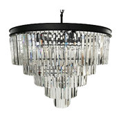 Lumos 12 Lights Luxury Modern Crystal Chandelier Pendant Ceiling Light