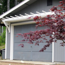 Trellis over Garage Door and Windows