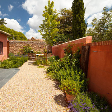 Jardin en la granja