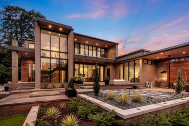 Example of a trendy exterior home design in Other