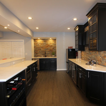 Reisterstown Stone Facade Basement