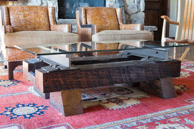 Coffee Table for Park City, Utah Mountain Home