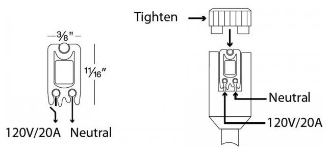 Flexrail Single Circuit 4FT Line Voltage Rail, Platinum - Transitional ...