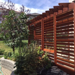 Deck Privacy Screens - Pergolas