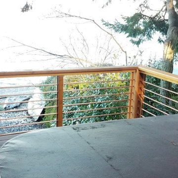 Custom Deck Addition w/ Hot Tub