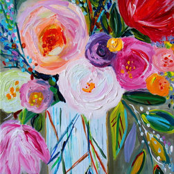 "Jen" 16" x 20" by Carolyn Shultz - Paintings