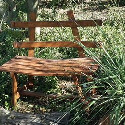 Gardenboutique winebarrel seating - Outdoor Benches