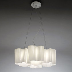 Logico Quadruple Nested Pendant Lamp by Artemide - Pendant Lighting