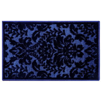 Nyla Collection 20" x 34" Rectangle in Navy