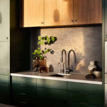 Custom Kitchen Coffee/Smoothie Bar