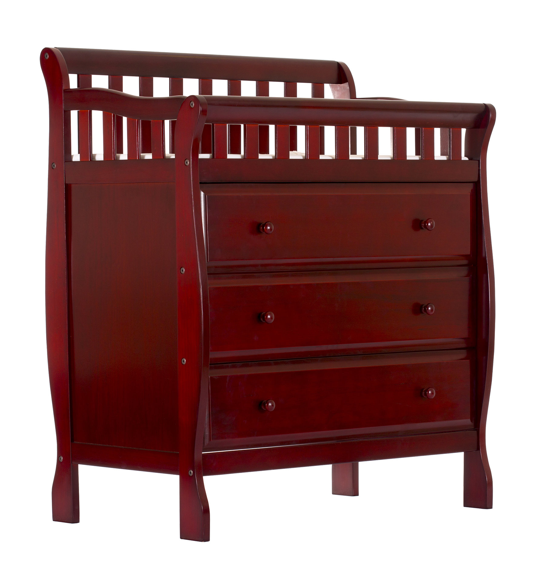 Dream On Me Marcus Changing Table and Dresser, Cherry