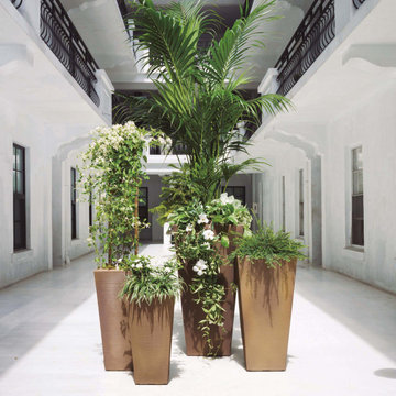 Bowery Planter-Large Planters for Trees and Tall Plants
