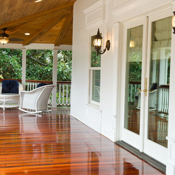 Historic Pool House Addition and IPE Deck Build