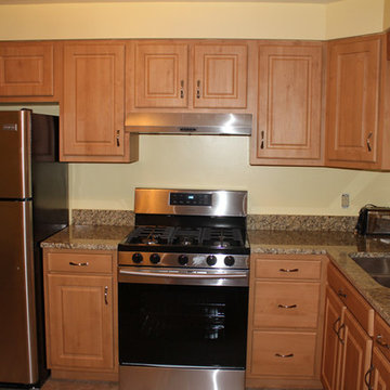 cabinet refacing before and after pictures