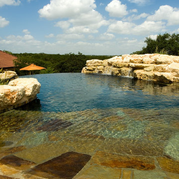 Cordillera Ranch/Boerne Vanishing Edge Pool/SpaLandscape
