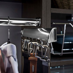H&auml;fele Closet Belt Rack - Closet Storage