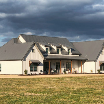 Architectural Designs Exclusive Farmhouse Plan 56442SM Comes to Life in Georgia
