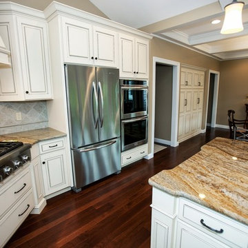 Elegant Antique White Kitchen