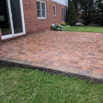 New paver patio
