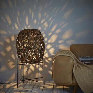 Driftwood Floor Lamp
