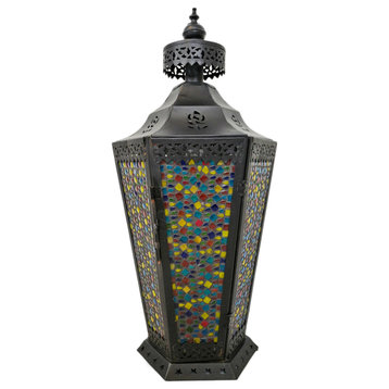 Mosaic Colorful Glass Table Lamp