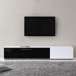 Producer TV Stand in White High-Gloss - Entertainment Centers And Tv Stands