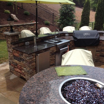Charlotte Outdoor Kitchen Area
