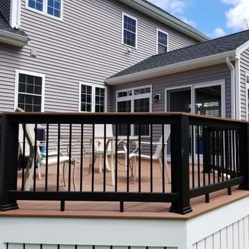 Rochester, MA Sunroom and Deck Addition