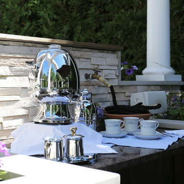 Elmhurst Multi-Level Deck with Outdoor Kitchen