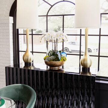 The Galveston Historic Transitional Home Remodel & Interior Design Dining Room