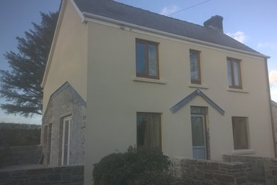 Rerender house at Marros Pembrokeshire