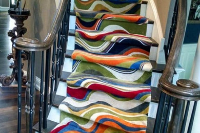 Example of a staircase design in Miami