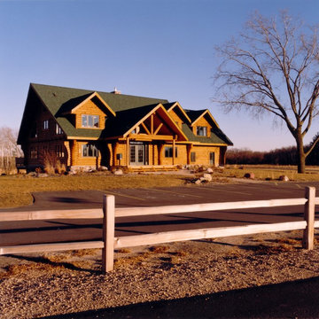Mauston, WI, Log Home Model