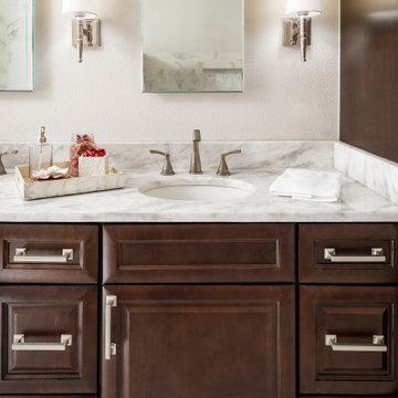 Classic + Transitional Master Bath