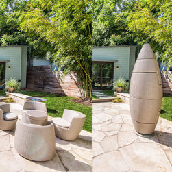 Dedon Obelisk Stackable Furniture set - Outdoor Lounge Furniture