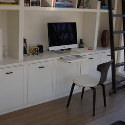 White Oak stained with a water base finish. - Engineered Wood Flooring