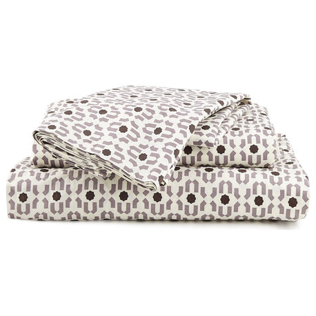 Broken Geo 4-Piece Sheet Set, King