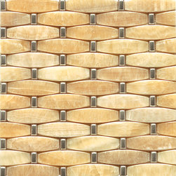 Honey Onyx with Money - Tile
