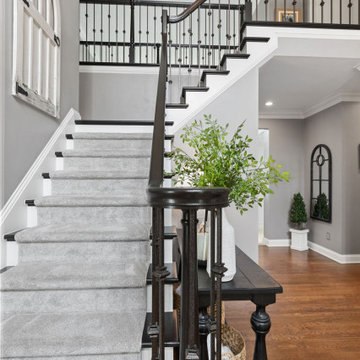 Powell, Ohio Entry Staircase Remodel