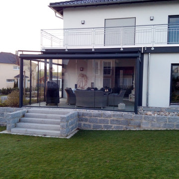 Sommergarten perfekt integriert