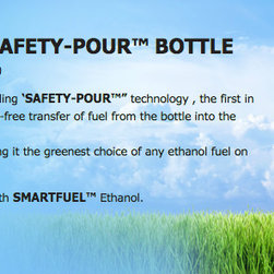 SMARTFUEL&trade; - Ethanol Fireplace Fuel - Fire Starters And Fuel