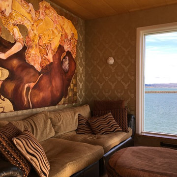 Artistic spaces conducive to repose