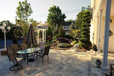 Example of a patio design in Philadelphia