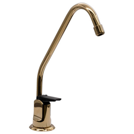 Touch-Flo Style 8" Pure Water Dispenser In Polished Brass, Polished Brass