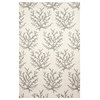 Boardwalk Rug - Ivory and Ash Gray - 3'3" x 5'3"